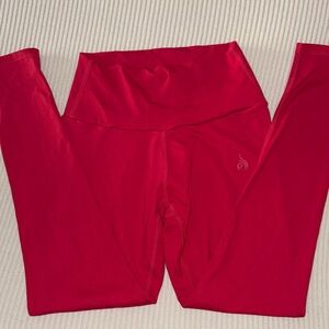 Ryderwear Red High-Waisted Leggings